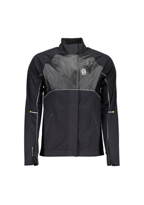 Black Polyester Jacket - S