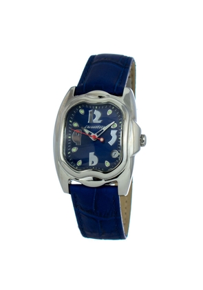 Blue Leather Watch