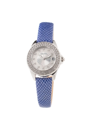 Blue Leather Watch