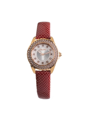 Red Leather Watch