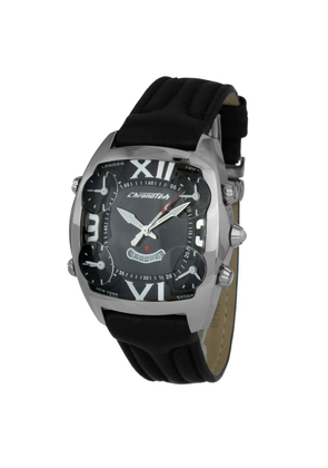 Black Leather Watch
