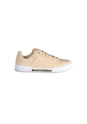 Pink Leather Women Sneaker - EU36/US6