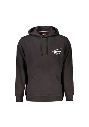 Black Cotton Men Sweater - XXL