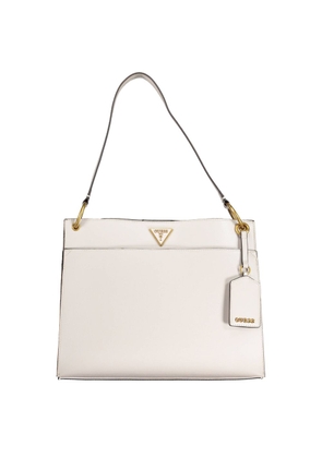 Gray Polyethylene Women Handbag