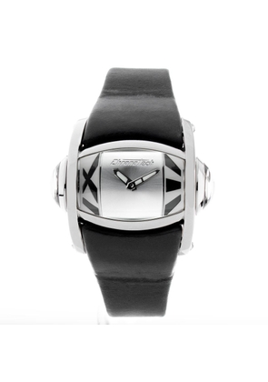 Black Leather Watch