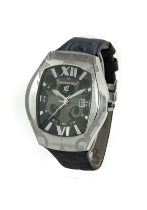 Black Leather Watch