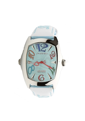 Blue Leather Watch