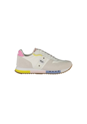 White Leather Women Sneaker - EU38/US8