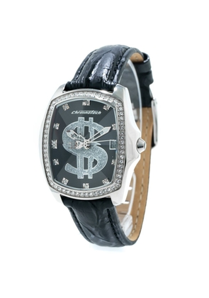 Black Leather Watch