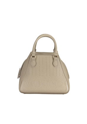 Beige Polyethylene Handbag