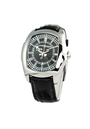 Black Leather Watch