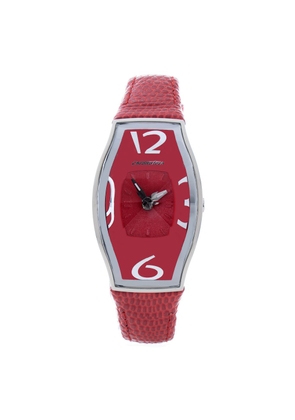 Red Leather Watch