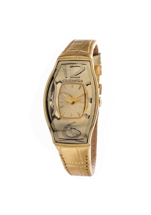 Gold Leather Watch