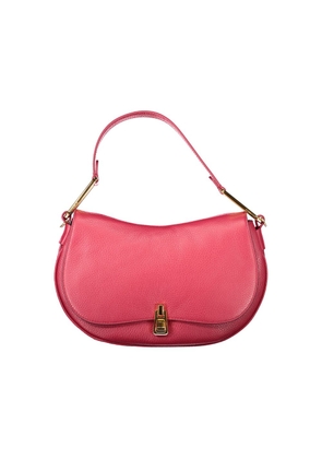 Red Leather Women Handbag