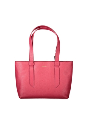 Red Leather Women Handbag