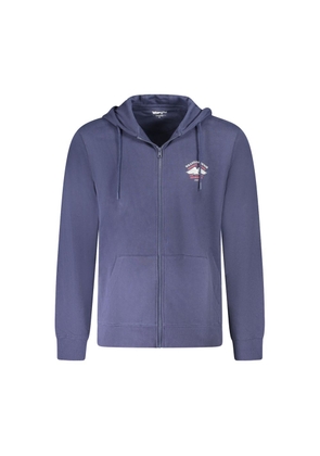 Blue Cotton Sweater - S