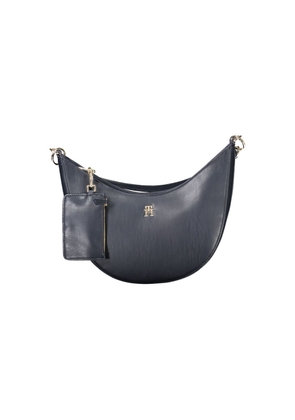 Blue Polyethylene Women Handbag