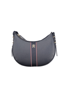 Blue Polyethylene Women Handbag