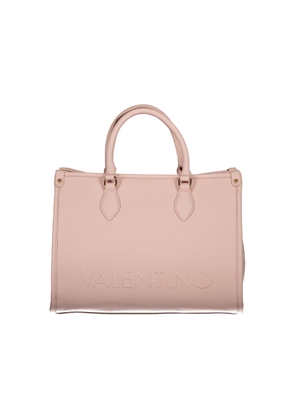 Pink Polyethylene Handbag