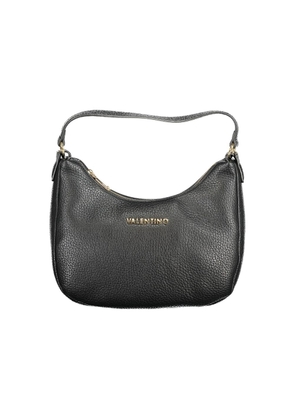 Black Polyethylene Women Handbag