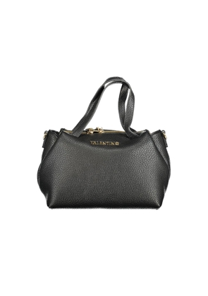 Black Polyethylene Women Handbag