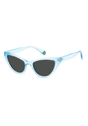 Blue Plastic Sunglasses