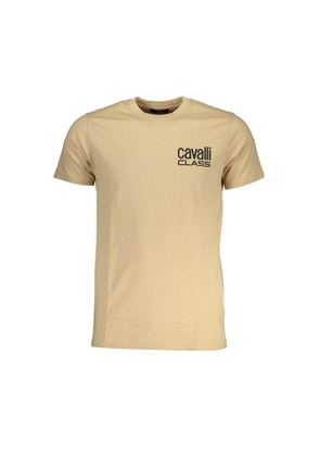 Beige Cotton T-Shirt - XXL