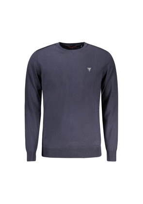 Blue Viscose Sweater - M