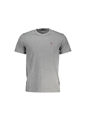 Brown Cotton Men T-Shirt - XL