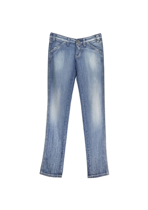 Blue Cotton Jeans & Pant - W25