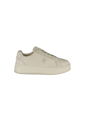 White Polyester Sneaker - EU40/US10