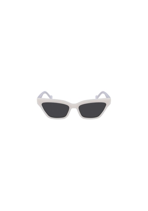 White Injected Women Sunglass