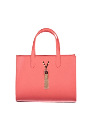Pink Polyethylene Handbag