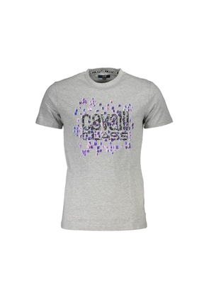 Brown Cotton Men T-Shirt - L