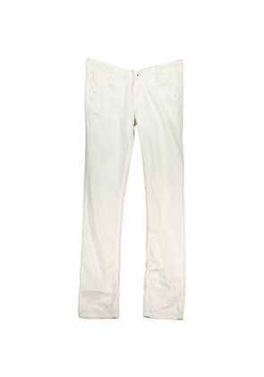 White Cotton Jeans & Pant - W26