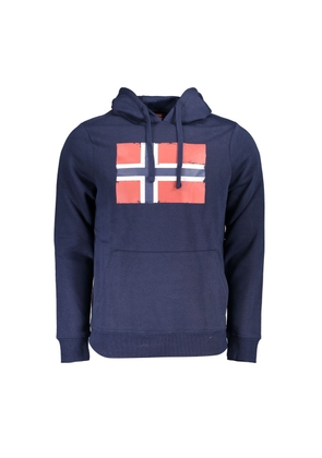 Blue Cotton Sweater - L