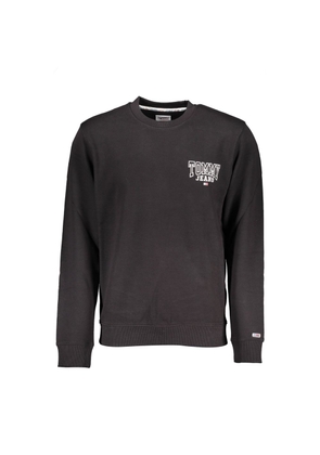 Black Cotton Sweater - XXL