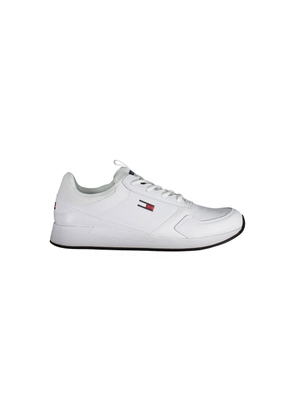 White Polyester Sneaker - EU46