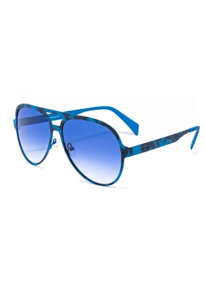 Blue Metal Sunglasses