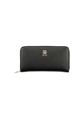 Black Polyethylene Women Wallet