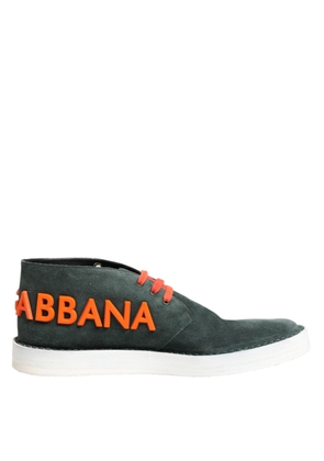 Green Derby Logo Casual Men Sneakers Shoes - EU44/US11