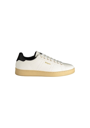 White Polyester Sneaker - EU46
