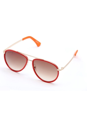 Red Metal Sunglasses