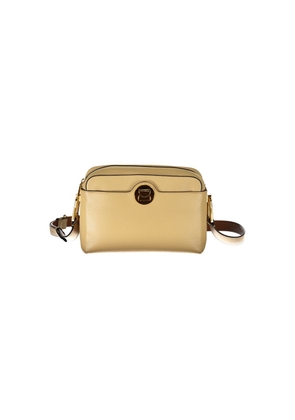 Beige Leather Handbag