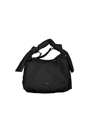 Black Polyester Handbag
