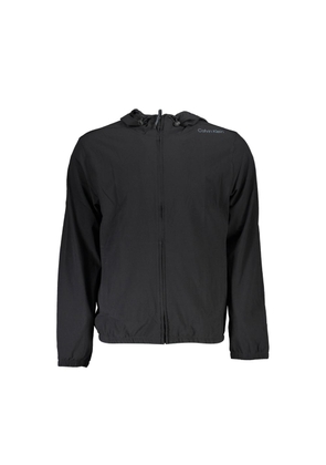 Black Polyester Sweater - XL