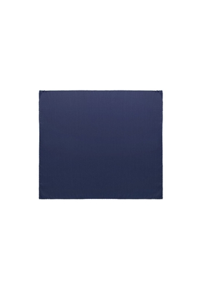 Blue Silk Pocket Square