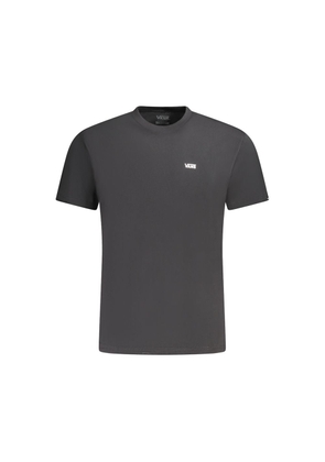 Black Cotton T-Shirt - S