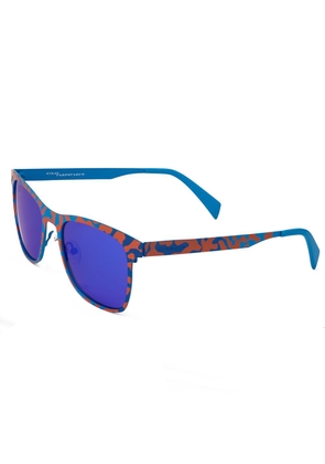 Blue Metal Sunglasses