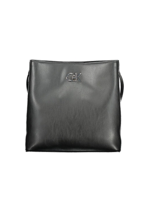 Black Polyester Handbag